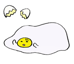 Mr.avocado and Mr.egg sticker #2499293