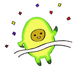 Mr.avocado and Mr.egg sticker #2499296