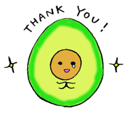 Mr.avocado and Mr.egg sticker #2499300