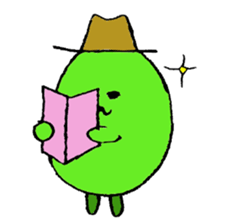Mr.avocado and Mr.egg sticker #2499303
