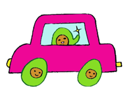 Mr.avocado and Mr.egg sticker #2499305