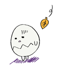 Mr.avocado and Mr.egg sticker #2499309