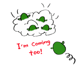 Mr.avocado and Mr.egg sticker #2499314