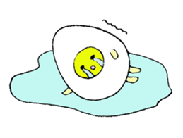 Mr.avocado and Mr.egg sticker #2499323