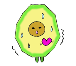 Mr.avocado and Mr.egg sticker #2499324