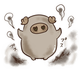 Zenryoku-BUHIKO sticker #2499451