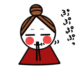 Aiong with the okamechan sticker #2499860