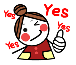 Aiong with the okamechan sticker #2499878