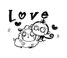 Monica and Shell's Girls Talk sticker #2500104