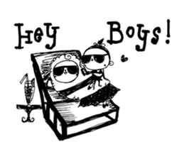 Monica and Shell's Girls Talk sticker #2500112