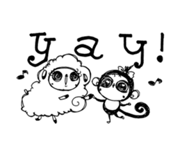 Monica and Shell's Girls Talk sticker #2500115