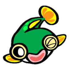 In the aquarium <Tetraodon boy> sticker #2500205