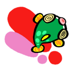 In the aquarium <Tetraodon boy> sticker #2500210