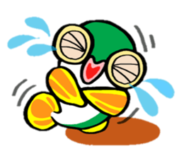 In the aquarium <Tetraodon boy> sticker #2500213