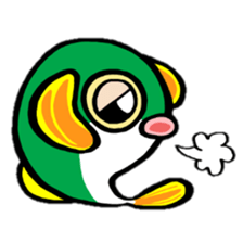 In the aquarium <Tetraodon boy> sticker #2500215