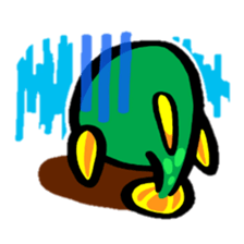 In the aquarium <Tetraodon boy> sticker #2500216