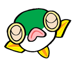 In the aquarium <Tetraodon boy> sticker #2500222