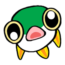 In the aquarium <Tetraodon boy> sticker #2500224