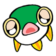 In the aquarium <Tetraodon boy> sticker #2500226