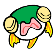 In the aquarium <Tetraodon boy> sticker #2500228