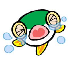 In the aquarium <Tetraodon boy> sticker #2500230