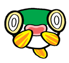 In the aquarium <Tetraodon boy> sticker #2500231