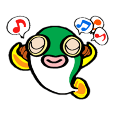 In the aquarium <Tetraodon boy> sticker #2500232