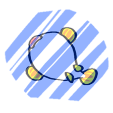 In the aquarium <Tetraodon boy> sticker #2500233