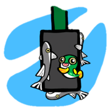 In the aquarium <Tetraodon boy> sticker #2500234