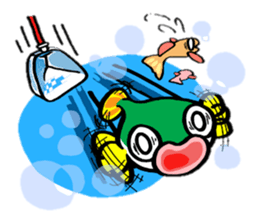 In the aquarium <Tetraodon boy> sticker #2500236