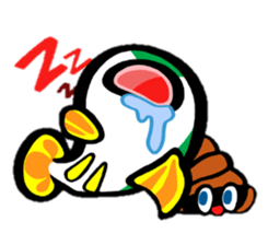 In the aquarium <Tetraodon boy> sticker #2500240