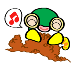 In the aquarium <Tetraodon boy> sticker #2500241