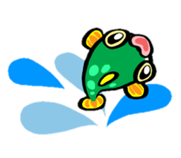 In the aquarium <Tetraodon boy> sticker #2500244