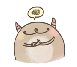 My Little Monster,Your Big Wolf sticker #2500527