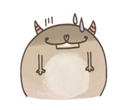 My Little Monster,Your Big Wolf sticker #2500529