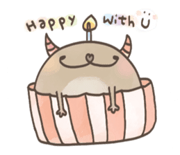 My Little Monster,Your Big Wolf sticker #2500530