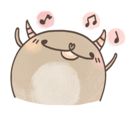 My Little Monster,Your Big Wolf sticker #2500535