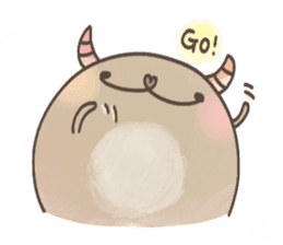 My Little Monster,Your Big Wolf sticker #2500536