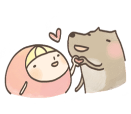 My Little Monster,Your Big Wolf sticker #2500548