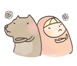 My Little Monster,Your Big Wolf sticker #2500550