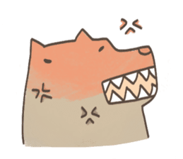 My Little Monster,Your Big Wolf sticker #2500554