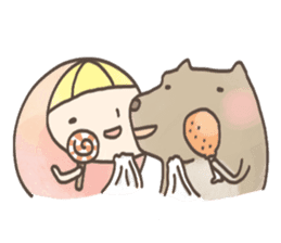 My Little Monster,Your Big Wolf sticker #2500562