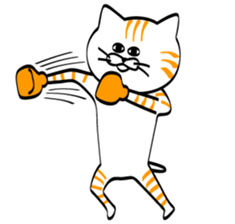 3 brothers cat sticker #2501647