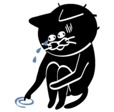 3 brothers cat sticker #2501667