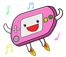 Portable game console sticker #2503039