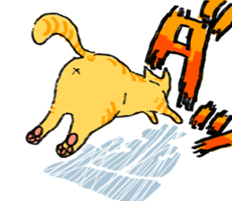 KYAN is a cat of share house. sticker #2503126