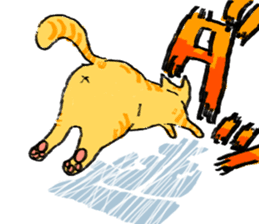 KYAN is a cat of share house. sticker #2503126