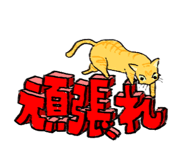 KYAN is a cat of share house. sticker #2503129