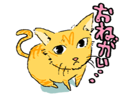 KYAN is a cat of share house. sticker #2503132