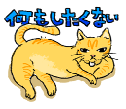 KYAN is a cat of share house. sticker #2503153